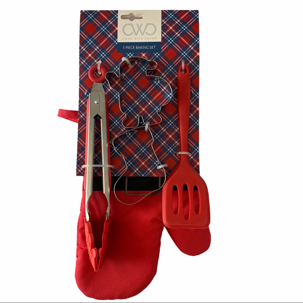 CWC Xmas 5 Piece Baking Set